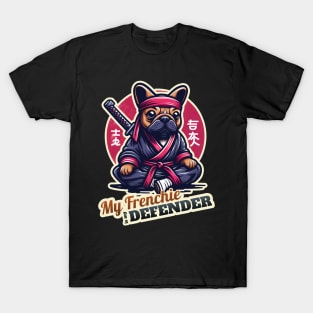 Ninja french bulldog T-Shirt